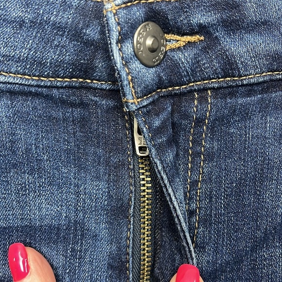 Joe’s “Jackie” Womens Jeans 29 Dark Wash Skinny Crop Button/Zip Fly Pockets EUC - Picture 2 of 16